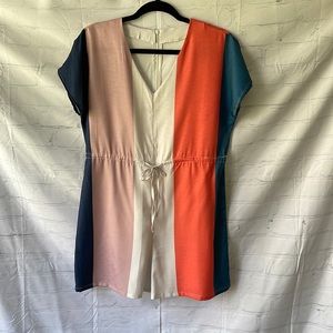 NWOT Summer Multicolored Romper